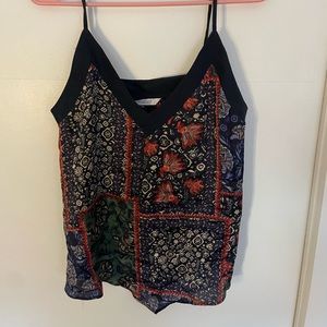 Patchwork Crop Top